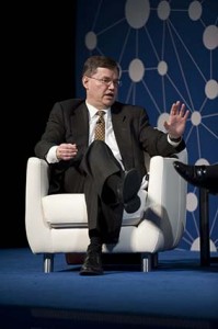 Joseph Gyourko, the Martin Bucksbaum Professor of Real Estate and chair of the Wharton Real Estate Department, moderated the panel.