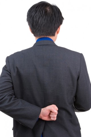 Is that a degree behind your back?