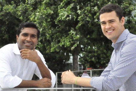 Raj Jeyakumar, WG’13, and Bredesen (Brett) Lewis, WG’13