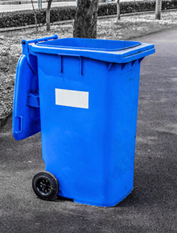 Would you take an Epsom salt bath in a trashcan?