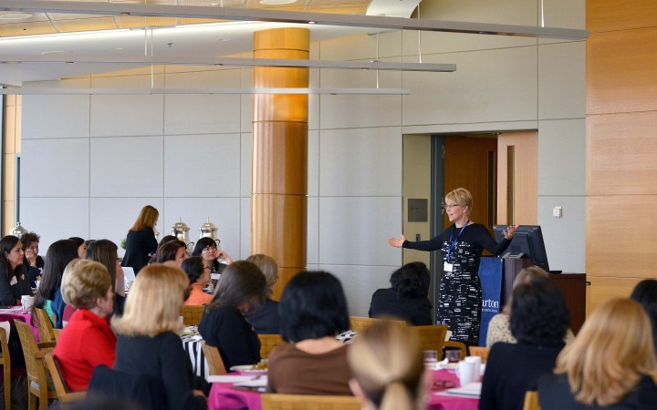 Creation of the Wharton Women Faculty Forum. (Pictured: Monica McGrath, vice dean for Aresty Institute of Executive Education and adjunct assistant professor of management.)