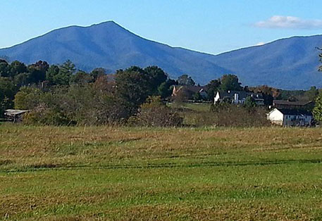 The Peaks of Otter, Bedford, Va. Photo credit: Bedford Welcome Center Instagram.