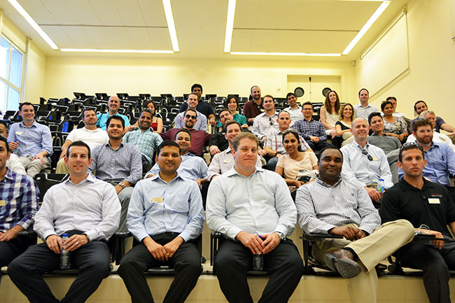 Wharton executive MBAs students go to Spain.
