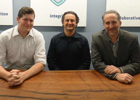 Monitor 360 partners (left to right): Aaron Harms, CEO Doug Randall and Geoff Watson