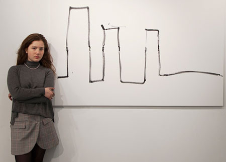 Sarah Meyohas with another project, "Stock Performance"