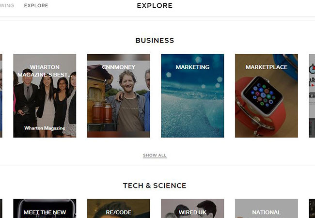 Flipboard Wharton