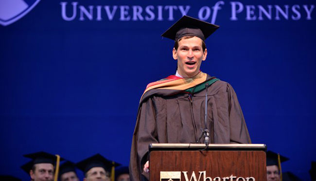 Wharton alumni David Fajgenbaum