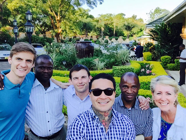Another picture of the Lipman Prize team in Malawi