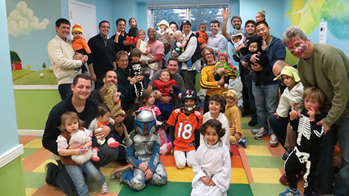 A City Dads Group meet-up in New York City.
