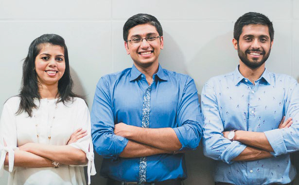 Ankita Sancheti W08, Vedanta Kumar W09, and Saksham Karwal C11 ENG11